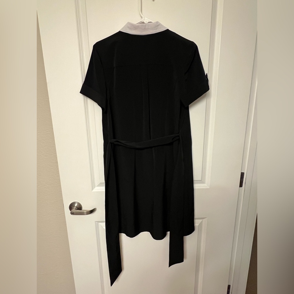 Karl Lagerfeld Black Dress with White Collar - Picture 5 of 5